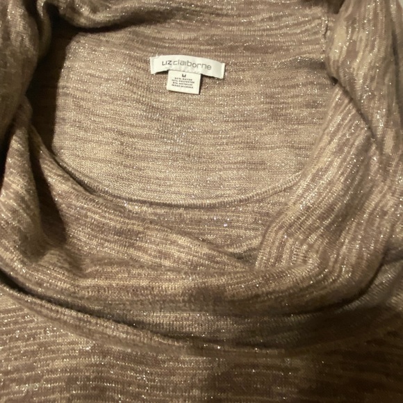 Liz Claiborne Sz M Cowl Neck Sweater VGUC ๐๐ - Picture 6 of 9